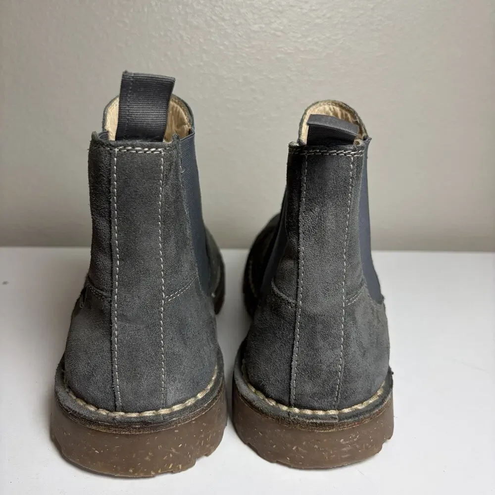 Steve Madden Chukka Boots Men Gray Suede Slip On Size 10.5 D